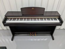 Load image into Gallery viewer, Yamaha Arius YDP-161 Digital Piano in rosewood clavinova keyboard stock # 22484