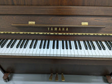 Load image into Gallery viewer, Yamaha E110N Upright Acoustic piano (1999) in dark rosewood stock #22483