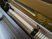 Load image into Gallery viewer, Yamaha E110N Upright Acoustic piano (1999) in dark rosewood stock #22483