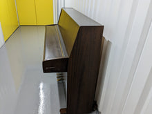 Load image into Gallery viewer, Yamaha E110N Upright Acoustic piano (1999) in dark rosewood stock #22483