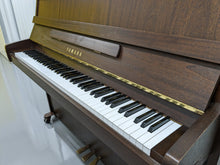 Load image into Gallery viewer, Yamaha E110N Upright Acoustic piano (1999) in dark rosewood stock #22483