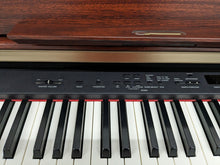 Load image into Gallery viewer, Yamaha Clavinova CLP-340 Digital Piano and stool in mahogany stock # 23014