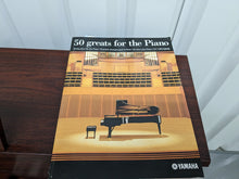 Load image into Gallery viewer, Yamaha Clavinova CLP-340 Digital Piano and stool in mahogany stock # 23014