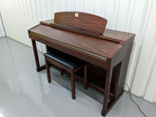 Load image into Gallery viewer, Yamaha Clavinova CLP-150 Digital Piano with stool in mahogany stock nr 23006
