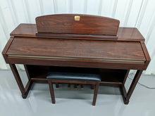 Load image into Gallery viewer, Yamaha Clavinova CLP-150 Digital Piano with stool in mahogany stock nr 23006