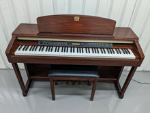 Load image into Gallery viewer, Yamaha Clavinova CLP-150 Digital Piano with stool in mahogany stock nr 23006