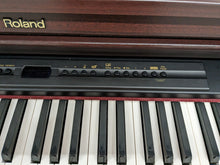 Load image into Gallery viewer, Roland HP-3E Digital Piano in dark mahogany  Stock  nr 25499