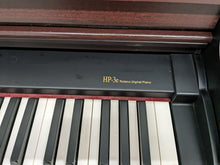 Load image into Gallery viewer, Roland HP-3E Digital Piano in dark mahogany  Stock  nr 25499