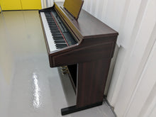 Load image into Gallery viewer, Roland HP-3E Digital Piano in dark mahogany  Stock  nr 25499