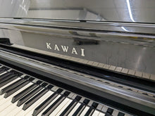 Load image into Gallery viewer, Kawai CS8 Hybrid Digital piano in glossy black polished ebony finish stock #23015