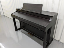Load image into Gallery viewer, Roland HP-307 Digital Piano in dark rosewood wooden action keys Stock nr 23026