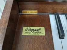 Load image into Gallery viewer, Chappell 116 Upright Acoustic piano (1985) + stool in dark mahogany stock #23021