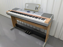 Load image into Gallery viewer, Yamaha DGX-630 88 Key Weighted Keys Portable Grand, stand 3 pedals stock # 23035