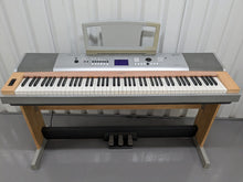 Load image into Gallery viewer, Yamaha DGX-630 88 Key Weighted Keys Portable Grand, stand 3 pedals stock # 23035