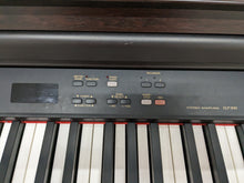 Load image into Gallery viewer, Yamaha Clavinova CLP-840 Digital Piano and stool in dark rosewood stock # 23052