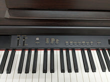 Load image into Gallery viewer, Yamaha Clavinova CLP-840 Digital Piano and stool in dark rosewood stock # 23052