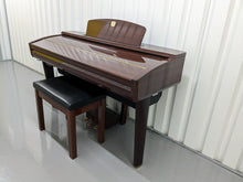 Load image into Gallery viewer, YAMAHA CLAVINOVA CVP-309PM DIGITAL PIANO + STOOL IN GLOSSY MAHOGANY stock #24527