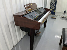 Load image into Gallery viewer, YAMAHA CLAVINOVA CVP-309PM DIGITAL PIANO + STOOL IN GLOSSY MAHOGANY stock #24527
