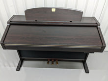 Load image into Gallery viewer, Yamaha Clavinova CVP-205 in rosewood with big speakers in base stock nr 23033