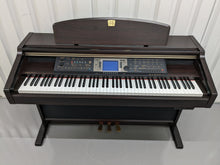 Load image into Gallery viewer, Yamaha Clavinova CVP-205 in rosewood with big speakers in base stock nr 23033