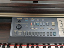 Load image into Gallery viewer, Yamaha Clavinova CVP-205 in rosewood with big speakers in base stock nr 23033