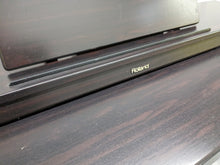 Load image into Gallery viewer, Roland HP103e full size Digital Piano in dark rosewood finish stock nr 23034