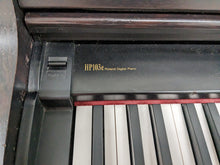 Load image into Gallery viewer, Roland HP103e full size Digital Piano in dark rosewood finish stock nr 23034