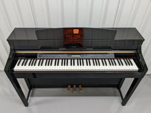 Load image into Gallery viewer, YAMAHA CLAVINOVA CLP-380PE DIGITAL PIANO + STOOL GLOSSY BLACK stock nr 23078