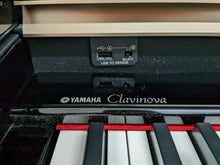 Load image into Gallery viewer, YAMAHA CLAVINOVA CLP-380PE DIGITAL PIANO + STOOL GLOSSY BLACK stock nr 23046