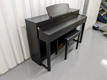 Load image into Gallery viewer, Yamaha Clavinova CLP-440 Digital Piano and stool in dark rosewood stock no 23048