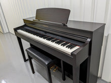 Load image into Gallery viewer, Yamaha Clavinova CLP-440 Digital Piano and stool in dark rosewood stock no 23048