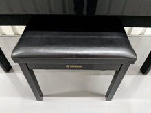 Load image into Gallery viewer, YAMAHA CLAVINOVA CVP-210PE DIGITAL PIANO + STOOL IN GLOSSY BLACK stock 23049
