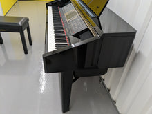 Load image into Gallery viewer, YAMAHA CLAVINOVA CVP-210PE DIGITAL PIANO + STOOL IN GLOSSY BLACK stock 23049