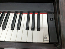 Load image into Gallery viewer, Yamaha Clavinova CLP-330 Digital Piano with matching stool in rosewood colour stock nr 23047