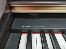 Load image into Gallery viewer, Yamaha Clavinova CLP-330 Digital Piano with matching stool in rosewood colour stock nr 23047