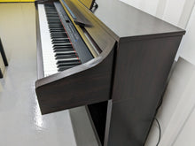 Load image into Gallery viewer, Yamaha Clavinova CLP-330 Digital Piano with matching stool in rosewood colour stock nr 23047