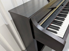 Load image into Gallery viewer, Yamaha Clavinova CLP-330 Digital Piano with matching stool in rosewood colour stock nr 23047