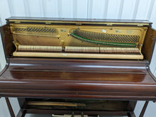Load image into Gallery viewer, Challen antique upright acoustic piano in mahogany finish stock #23003