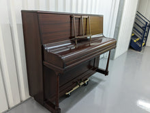 Load image into Gallery viewer, Challen antique upright acoustic piano in mahogany finish stock #23003
