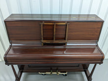 Load image into Gallery viewer, Challen antique upright acoustic piano in mahogany finish stock #23003