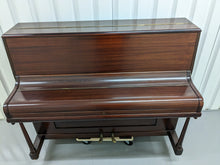 Load image into Gallery viewer, Challen antique upright acoustic piano in mahogany finish stock #23003