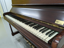 Load image into Gallery viewer, Challen antique upright acoustic piano in mahogany finish stock #23003