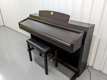Load image into Gallery viewer, Yamaha Clavinova CLP-230 Digital Piano and stool rosewood finish stock nr 23053