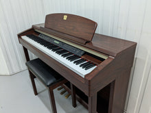 Load image into Gallery viewer, Yamaha Clavinova CLP-150 Digital Piano with stool in mahogany stock nr 23054