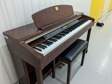 Load image into Gallery viewer, Yamaha Clavinova CLP-150 Digital Piano with stool in mahogany stock nr 23054