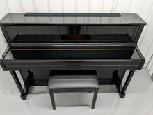 Load image into Gallery viewer, Kawai CS9 Hybrid Digital piano glossy black polished ebony finish stock #23062