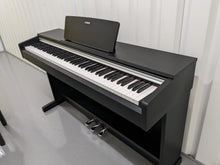 Load image into Gallery viewer, Yamaha Arius YDP-142 Digital Piano and stool in satin black Stock number 23057