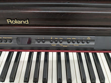 Load image into Gallery viewer, Roland HP-2E Digital Piano in dark rosewood Stock nr 23068