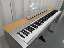Load image into Gallery viewer, Yamaha P-140 88 Key Weighted Keys Portable piano + stand + pedal stock # 23073