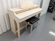 Load image into Gallery viewer, Roland HP-207 Premium Digital Piano and stool in light oak Stock nr 23064